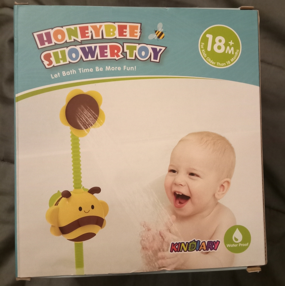 Honeybee shower toy